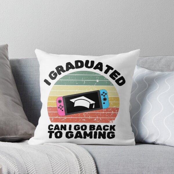 Item preview, I Graduated Can I Go Back To Gaming Now Graduation Gamers designed and sold by sumajouda.