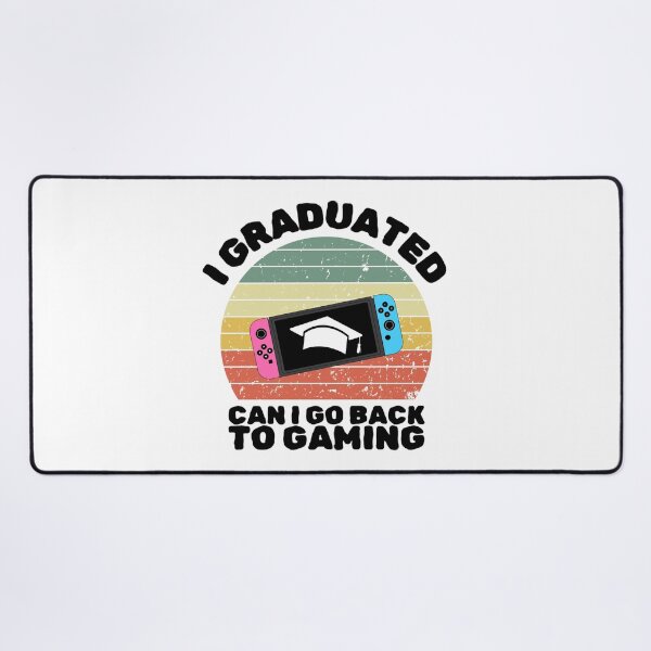 Item preview, I Graduated Can I Go Back To Gaming Now Graduation Gamers designed and sold by sumajouda.