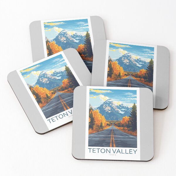 Item preview, Minimalistic Teton Valley - Idaho - United States designed and sold by Marciolini.