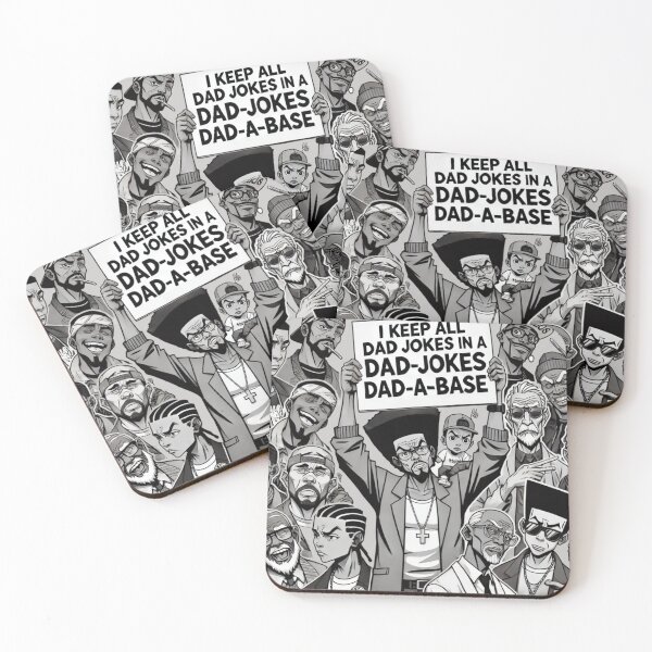 Item preview, I Keep All My Dad Jokes in a Dad-a-Base - Funny Dad Joke Design designed and sold by KriticalDesigns.