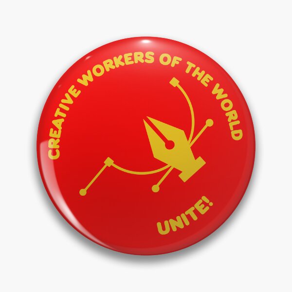 Item preview, Creative Workers of The World Unite! designed and sold by gabyshiny.