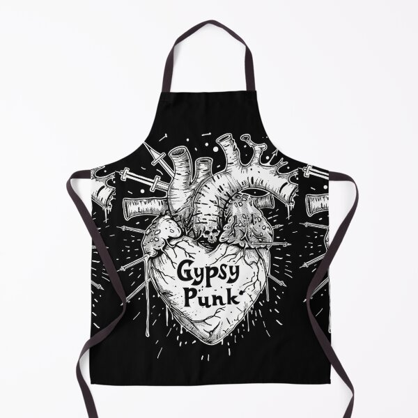 Item preview, Gothic Heart “Gypsy Punk” with Retrofuturistic Font designed and sold by Piotrek0001.