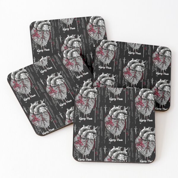 Item preview, Gothic Heart “Gypsy Punk” with Retrofuturistic Font designed and sold by Piotrek0001.