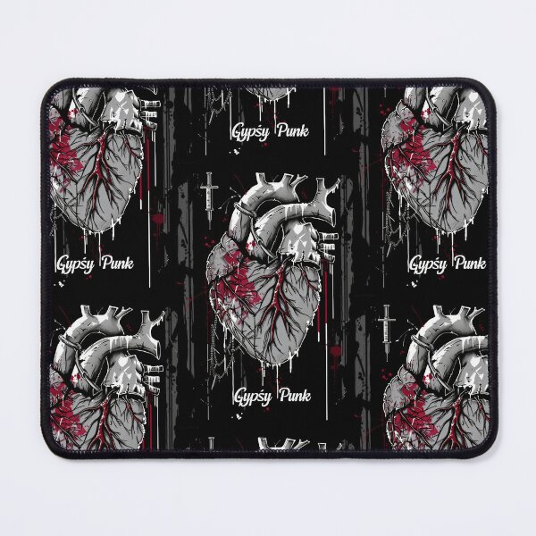 Item preview, Gothic Heart “Gypsy Punk” with Retrofuturistic Font designed and sold by Piotrek0001.