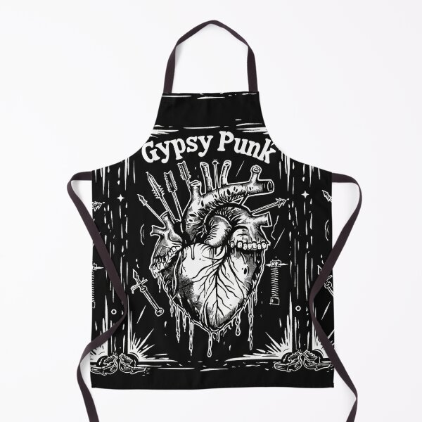 Item preview, Gothic Heart “Gypsy Punk” with Retrofuturistic Font designed and sold by Piotrek0001.