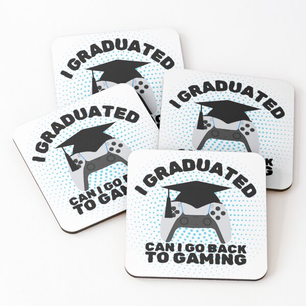 Item preview, I Graduated Can I Go Back To Gaming Now Graduation Gamers designed and sold by sumajouda.
