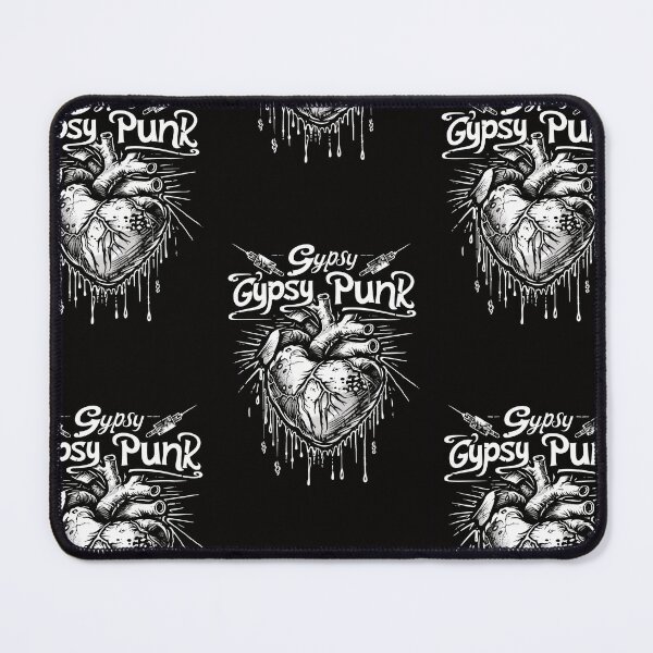 Item preview, Gothic Heart “Gypsy Punk” with Retrofuturistic Font designed and sold by Piotrek0001.