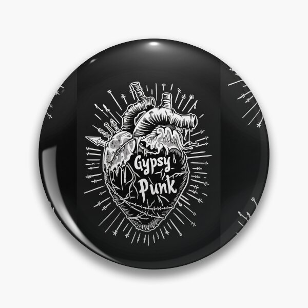 Item preview, Gothic Heart “Gypsy Punk” with Retrofuturistic Font designed and sold by Piotrek0001.