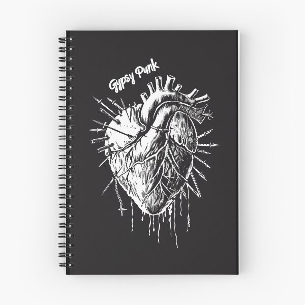 Item preview, Gothic Heart “Gypsy Punk” with Retrofuturistic Font designed and sold by Piotrek0001.
