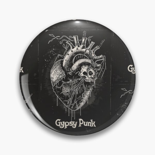 Item preview, Gothic Heart “Gypsy Punk” with Retrofuturistic Font designed and sold by Piotrek0001.