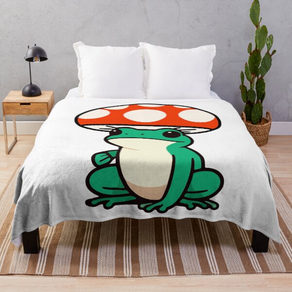 Item preview, Frog with Mushroom Hat designed and sold by MoSaid.