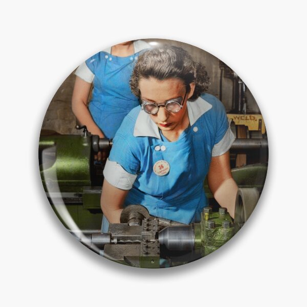 Item preview, Machinist - Lathe - Keep 'em rolling 1942 designed and sold by Mike Savad Photography.