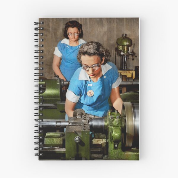 Item preview, Machinist - Lathe - Keep 'em rolling 1942 designed and sold by Mike Savad Photography.