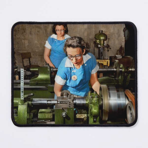 Item preview, Machinist - Lathe - Keep 'em rolling 1942 designed and sold by Mike Savad Photography.
