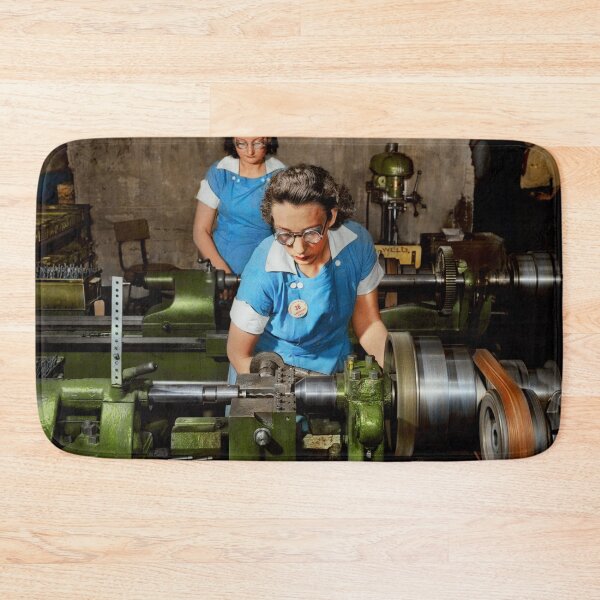 Item preview, Machinist - Lathe - Keep 'em rolling 1942 designed and sold by Mike Savad Photography.