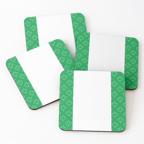 Item preview, Nigerian Canadian Flag designed and sold by Mini-Maples.