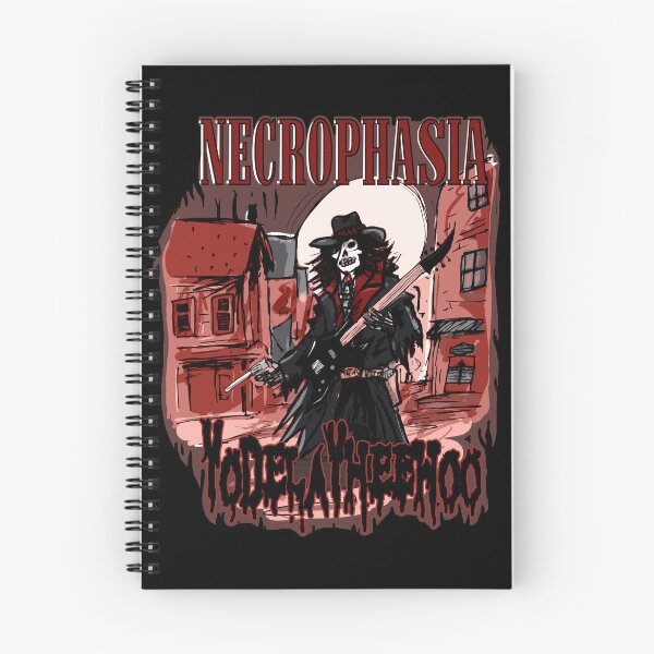 Item preview, Necrophasia Mock Death Metal Band of Yodeling Cowboy Vampire designed and sold by Michael Stewart.