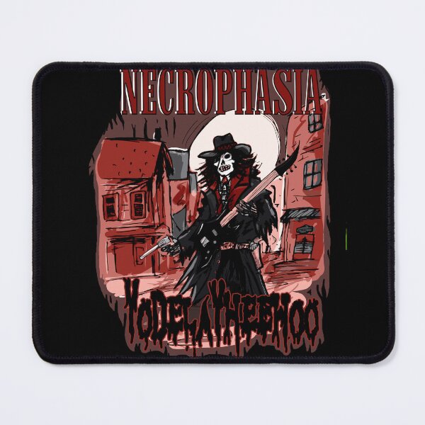 Item preview, Necrophasia Mock Death Metal Band of Yodeling Cowboy Vampire designed and sold by Michael Stewart.
