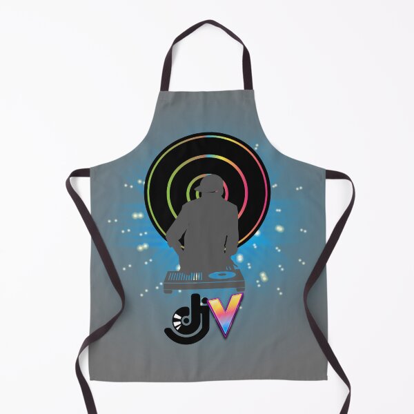 Item preview, DJ V Making Music On A Deck designed and sold by BrightrDayMusicArt.