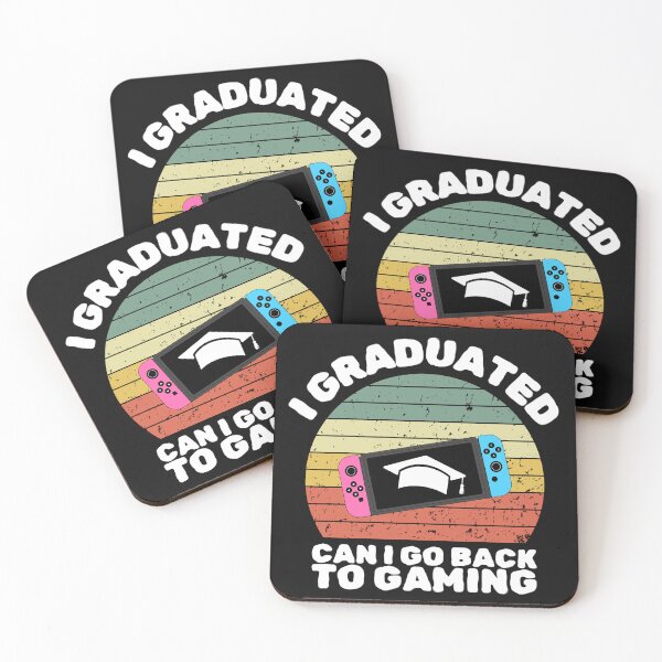 Item preview, I Graduated Can I Go Back To Gaming Now Graduation Gamers designed and sold by sumajouda.