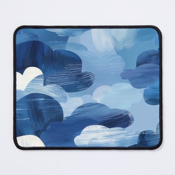 Item preview, Abstract Blue Cloud Pattern designed and sold by brandway.