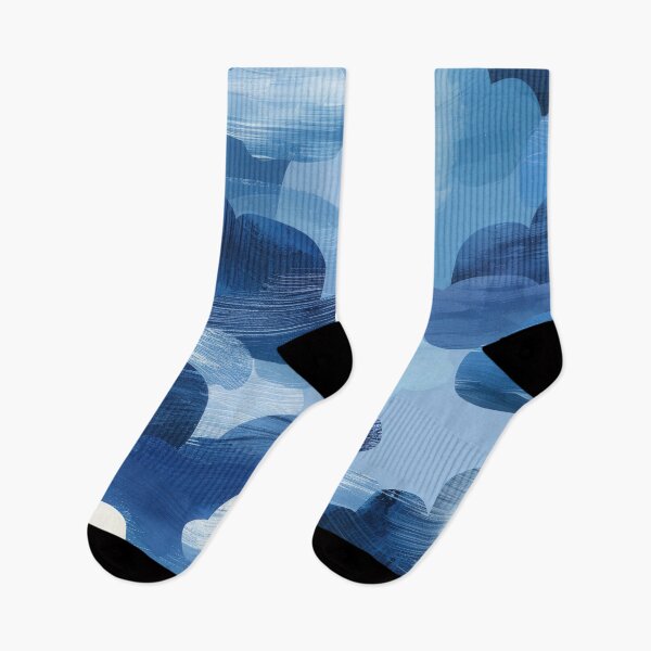 Item preview, Abstract Blue Cloud Pattern designed and sold by brandway.