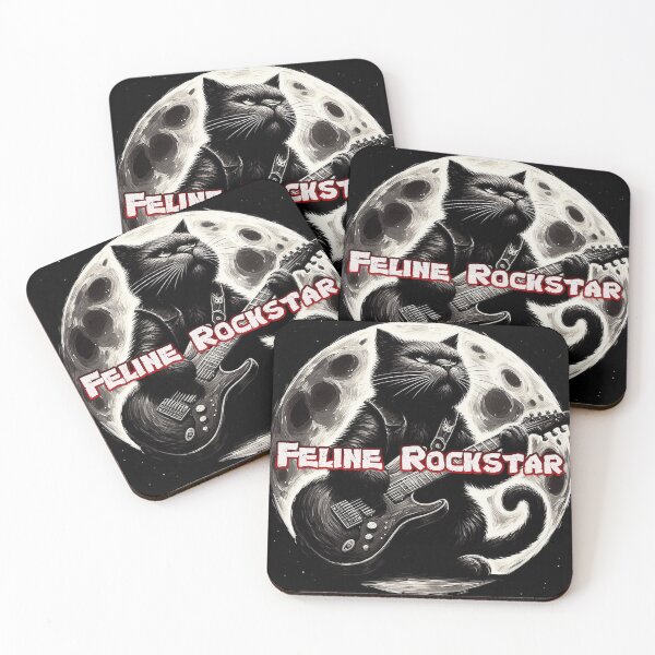 Item preview, Feline Rockstar designed and sold by Jurand  Creations.