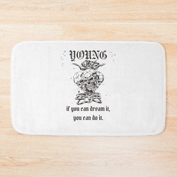 Item preview, Young Skull Dream it you can do it motivation quotes designed and sold by santoshputhran.