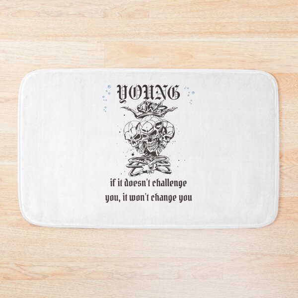 Item preview, Young Skull Dream Challenge Change Motivational Quote designed and sold by santoshputhran.