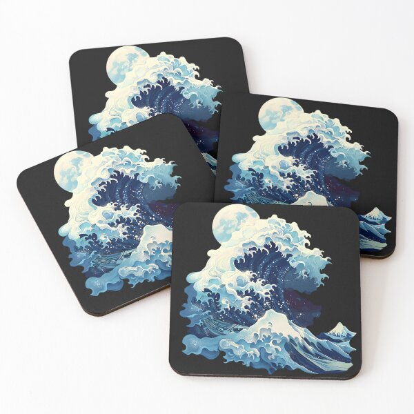 Item preview, Ocean Waves: Minimalist Fluid Art designed and sold by AI-Only Creations.