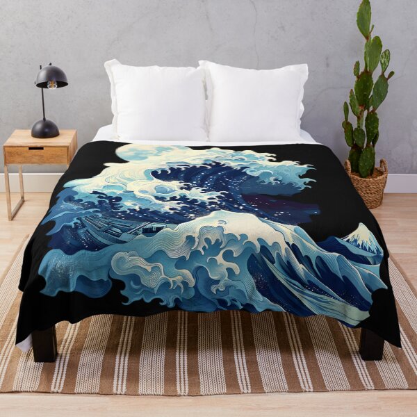 Item preview, Ocean Waves: Minimalist Fluid Art designed and sold by AI-Only Creations.