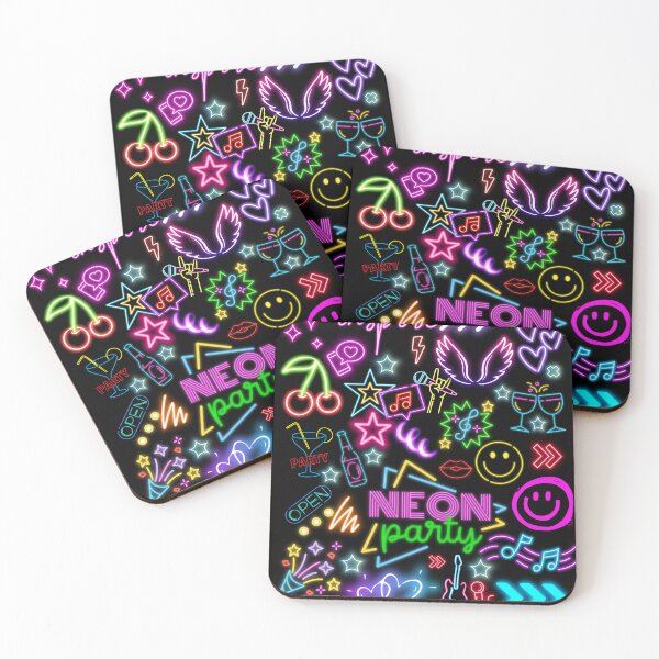Item preview, Neon style illustration designed and sold by Ingrid Designer.