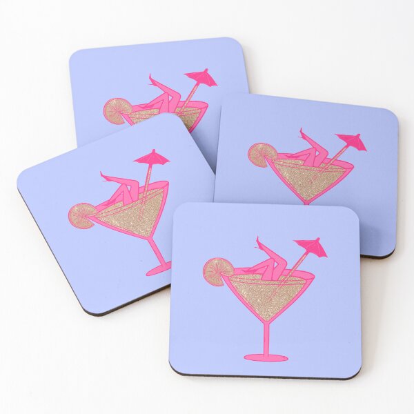 Item preview, Cocktail Swim - pink and gold designed and sold by Julia Santos.