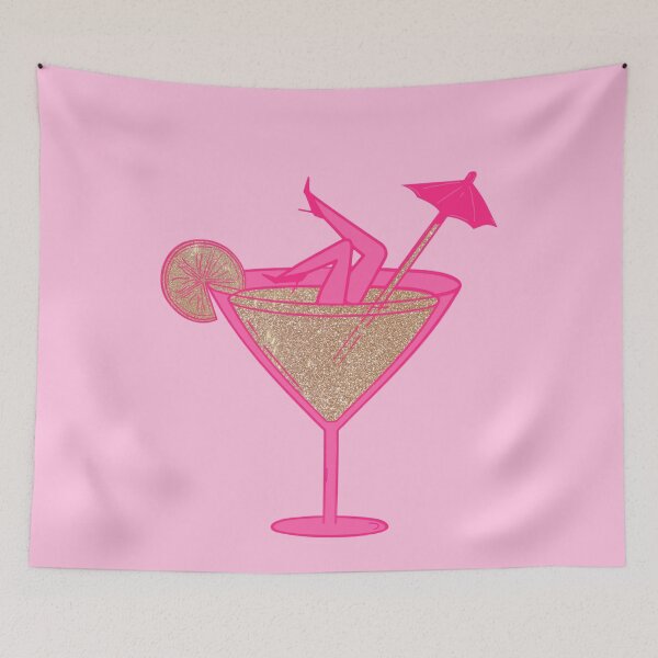 Item preview, Cocktail Swim - pink and gold designed and sold by Julia Santos.