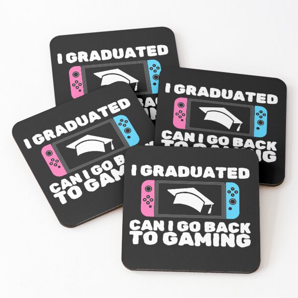 Item preview, I Graduated Can I Go Back To Gaming Now Graduation Gamers designed and sold by sumajouda.