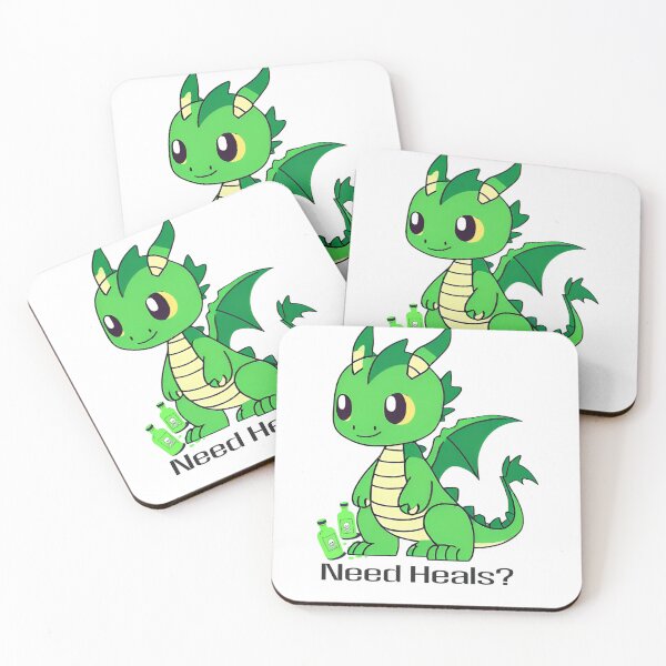 Item preview, Dragón Verde Chibi designed and sold by JennyBeaCreates.