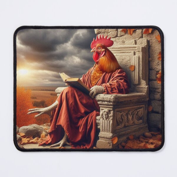 Item preview, The Sage of Sunset Clucks designed and sold by Furbulous Faces.