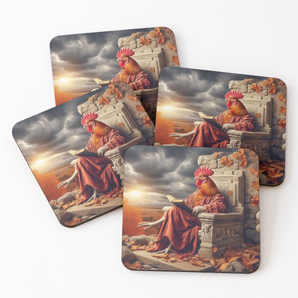 Item preview, The Sage of Sunset Clucks designed and sold by Furbulous Faces.