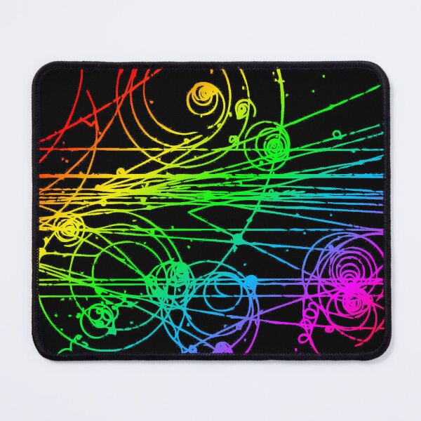 Item preview, Particle tracks (rainbow) designed and sold by Top Quark Design.