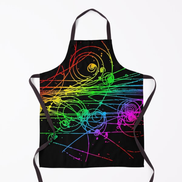 Item preview, Particle tracks (rainbow) designed and sold by Top Quark Design.