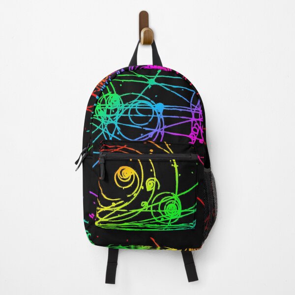 Item preview, Particle tracks (rainbow) designed and sold by Top Quark Design.