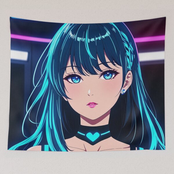 Item preview, Blue love anime designed and sold by AdultAnime.