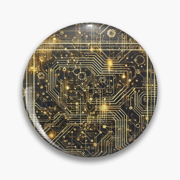 Item preview, Golden Electronic Circuit: The Art of Circuits designed and sold by Marinaso.