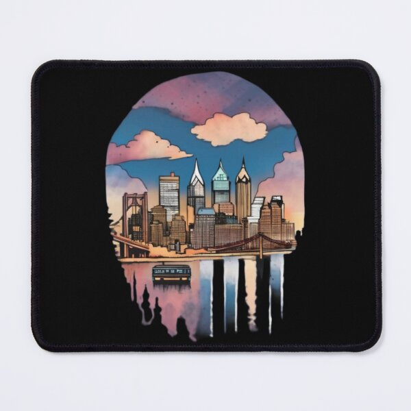 Item preview, philadelphia watercolor designed and sold by EuropeanPrints.