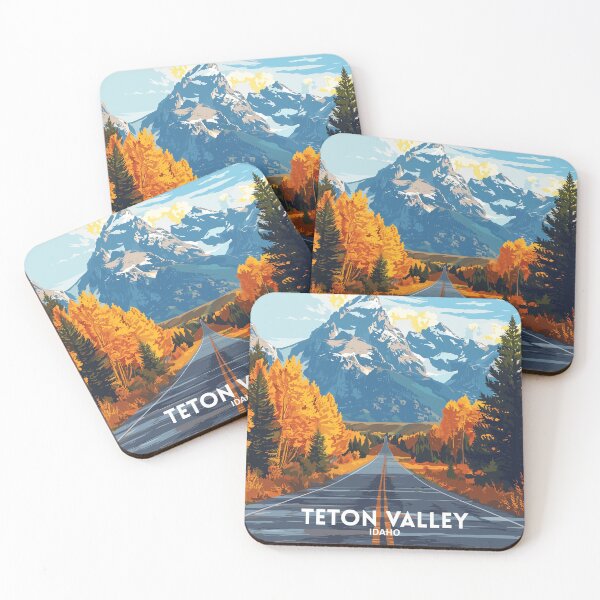 Item preview, Minimalistic Teton Valley - Idaho - United States designed and sold by Marciolini.