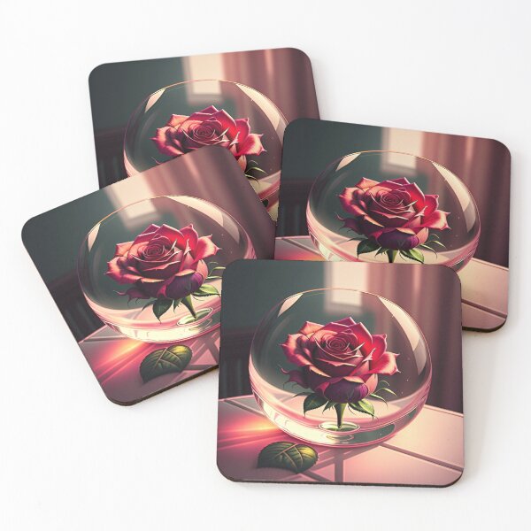 Item preview, A Rose in Glass designed and sold by DreamistStore.