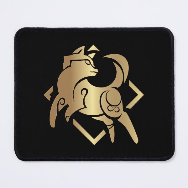 Item preview, Gorou Genshin Impact Character Gold Symbol designed and sold by Kubala Designs.