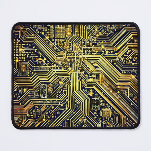 Item preview, Technological Symphony: A Journey to the Heart of the Golden Circuit designed and sold by Marinaso.
