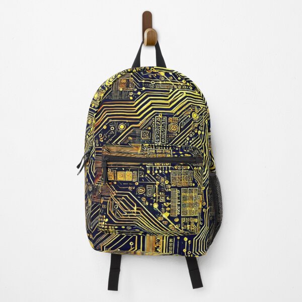 Item preview, Technological Symphony: A Journey to the Heart of the Golden Circuit designed and sold by Marinaso.