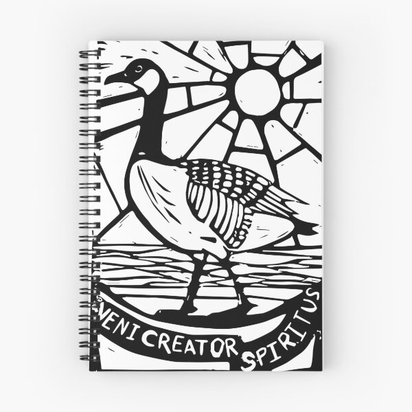 Item preview, Veni Creator Spiritus Wild Goose designed and sold by SarahFullerArt.